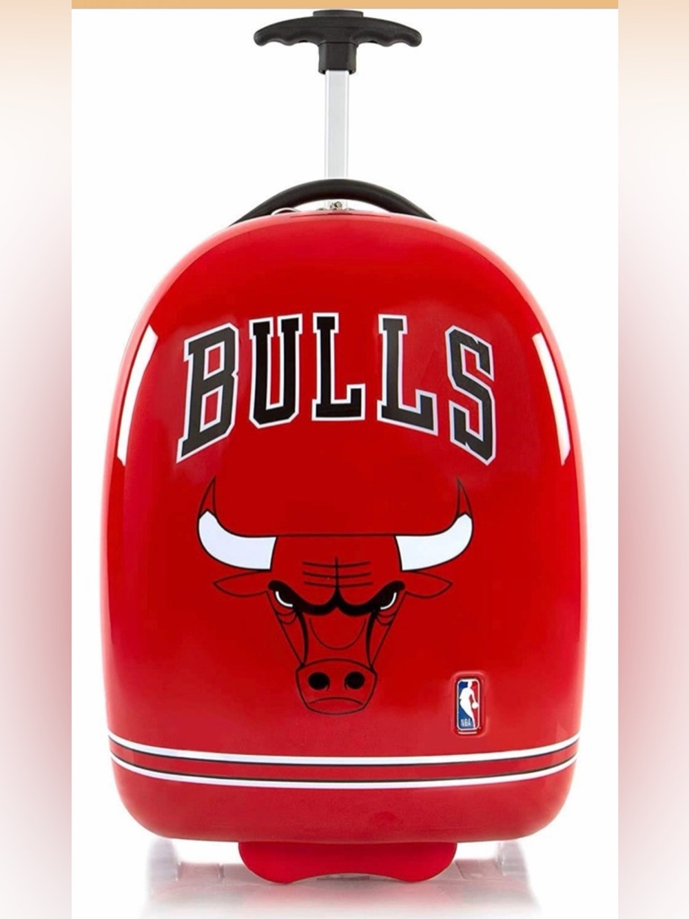 NBA Chicago Bulls 18in Red Hard-Shell Carry-On Luggage